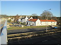 Over  the  A63  Footbridge  into  Welton