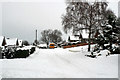 Snow in Cambridge Drive, Washingborough