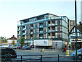 Block of flats and Tesco Express, Kingsbury