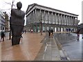 SP0686 : Iron Man and Birmingham Town Hall by Philip Halling