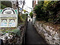 Bonnicott House name sign, Lynmouth