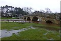 NZ1099 : Pauperhaugh Bridge with the River Coquet in spate (2) by Russel Wills