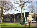 Lamp-post and drinking water fountain, Horfield Common