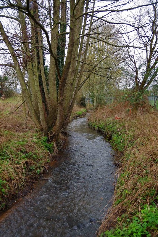 Battlefield Brook, Bromsgrove, Worcs © P L Chadwick cc-by-sa/2.0 ...