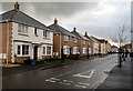 ST2990 : Detached houses, Heol Senni, Bettws, Newport by Jaggery