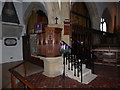 Holy Trinity, Cuckfield: pulpit