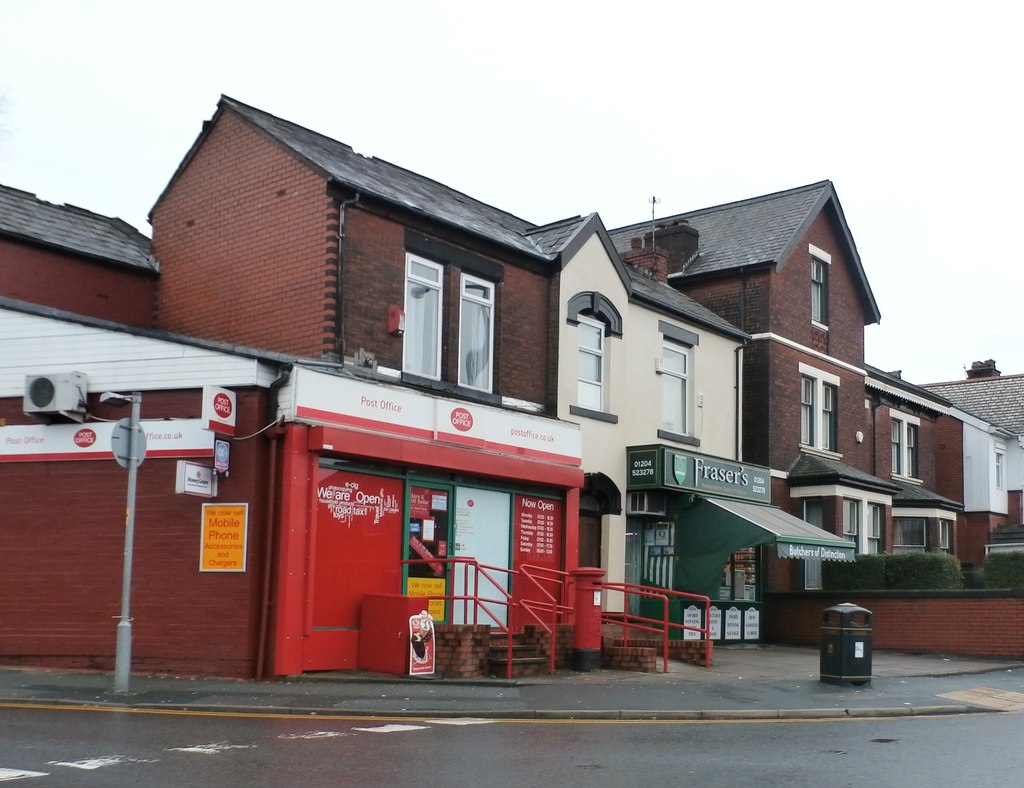 Rishton Lane Post Office Bolton © Anthony Parkes ccbysa/2.0 Geograph Britain and Ireland