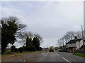 Rauceby level crossing ahead on the A153