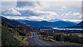 A835 leading down to Ullapool