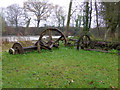 SE7362 : Howsham Mill - discarded machinery by Chris Allen