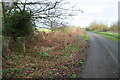 The old main road from Fyfield to Kingston Bagpuize