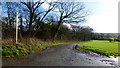 Track and bridleway to Lower Hill