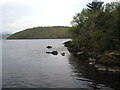 G7632 : Wooded shore at the south-eastern end of Lough Gill by Rod Allday