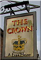 The Crown name sign, Colwall