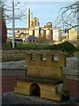 SK9805 : Millennium castle, Ketton Cement Works by Alan Murray-Rust