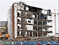 J3374 : The Orpheus Building (demolition), Belfast - January 2016(5) by Albert Bridge