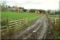 A Muddy Track on Bicton Home Farm, East Devon