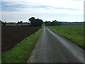 Minor road towards Westhorpe