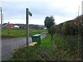 Footpath and drive to Hill House