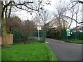 Entrance to Ridgeway Park, Chingford