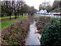 Pipes over Nailsworth Stream, Nailsworth