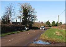 TL4550 : On Whittlesford Road in January by John Sutton
