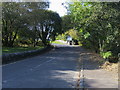 Lane nearing Lomond Castle