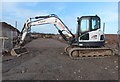 Construction work next to the Lubbesthorpe Bridle Road