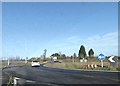 TM0360 : Roundabout off the A14 Bury Road by Geographer