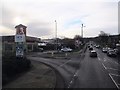 Entrance to retail park, Harrogate Road, Greengates