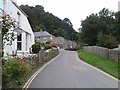 Lane heading up from North Sands towards South Sands