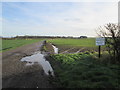 Farm  road  to  Thornholme  Moor  Farm