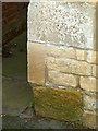 Bench mark, stable block to Market Overton House