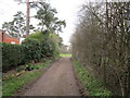 Bridleway from Nether Hall