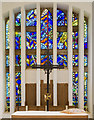 TF0267 : East Window, All Saints' church, Branston by Julian P Guffogg