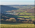 A fine January day over the Rheidol valley