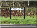 Green Lanes sign