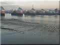 TQ4179 : The Thames Barrier from Thames Barrier Park by Marathon