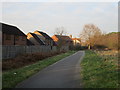 Cycle path behind Goldcrest Close