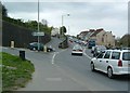 Sticklepath Hill in 2005 before construction of the new A3125