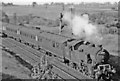 ECML Up stopping train at Woolmer Green, 1951