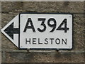 Old road direction sign, Penrhyn