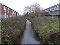 The Northbrook seen from Woodwater Lane bridge, Exeter