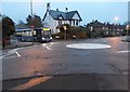 Roundabout on Battlebridge Lane, Merstham