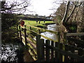 Footbridge on Doniford Stream