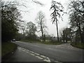 Hogscross Lane at the junction of High Road