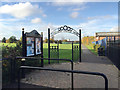 SP3779 : Entrance to Caludon Castle Park from Belgrave Road, Walsgrave, Coventry by Robin Stott