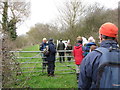 SP8914 : A Party visits the Millhoppers Nature Reserve by Chris Reynolds