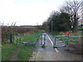 Cycle path on disused railway