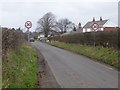 Southern approach to Burgh-by-Sands